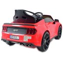 Licencjonowany Ford Mustang Czerwony Z Funkcją Driftu 24v /sx2038