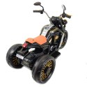 Wielki Motor Chopper Czarny, Miękkie Koła, Miękkie Siedzenie/bdl1388