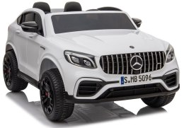 Dwuosobowy SUV Mercedes GLC 63S Biały Na Akumulator