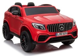 Dwuosobowy SUV Mercedes GLC 63S Czerwony Lakier Na Akumulator