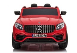 Dwuosobowy SUV Mercedes GLC 63S Czerwony Lakier Na Akumulator