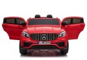 Dwuosobowy SUV Mercedes GLC 63S Czerwony Lakier Na Akumulator