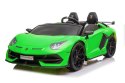 Lamborghini Aventador SVJ Roadster Zielony - Auto na Akumulator dla Dzieci