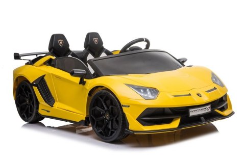 Lamborghini Aventador SVJ Roadster Żółty - Auto na Akumulator dla Dzieci