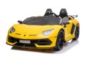 Lamborghini Aventador SVJ Roadster Żółty - Auto na Akumulator dla Dzieci