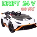 Oryginalne Driftujące Lamborghini Huracan Sto Białe Na Akumulator/smt-555-24v