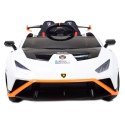 Oryginalne Driftujące Lamborghini Huracan Sto Białe Na Akumulator/smt-555-24v