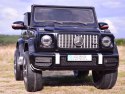 Mercedes G63 Amg Czarny, Miękkie Koła Eva, Miękkie Siedzenie Full Opcja/bbh0002