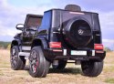 Mercedes G63 Amg Czarny, Miękkie Koła Eva, Miękkie Siedzenie Full Opcja/bbh0002