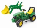 Traktor na pedały John Deere Biegi Pompowane Koła 3-8 lat, Rolly Toys