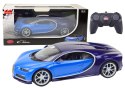 Samochód Zdalnie Sterowany RC 1:14 Bugatti Veyron Chiron Niebieski