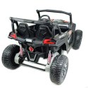 Mega Buggy Sxs Dla 2 Dzieci 2x120w Czarne, Super Moc, Przesuwane Siedzenie, Walizka/bbh028