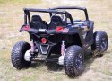 Mega Buggy Sxs Dla 2 Dzieci 2x120w Czarne, Super Moc, Przesuwane Siedzenie, Walizka/bbh028