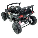 Mega Buggy Sxs Dla 2 Dzieci 2x120w Czarne, Super Moc, Przesuwane Siedzenie, Walizka/bbh028