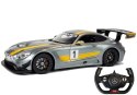 Auto R/C Mercedes AMG GT3 Rastar 1:14 Szare na pilota