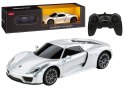 Auto Sportowe RC 1:24 Zdalnie Sterowane Porsche 918 Spyder Srebrne