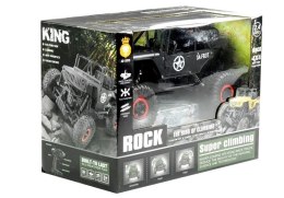 Auto Zdalnie Sterowane Jeep R/C 1:18 Czarne