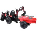 MEGA TRAKTOR Z ŁADOWARKĄ,KOPARKĄ, PRZYCZEPĄ SUPER-MOC OLBRZYMI/2068-12V