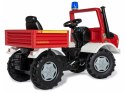 Rolly Toys Unimog Mercedes Benz Samochód na pedały Straż + Kogut