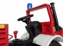 Rolly Toys Unimog Mercedes Benz Samochód na pedały Straż + Kogut