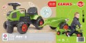 Traktorek Baby Claas Axos 310 Zielony z Przyczepką od 1 roku, Falk