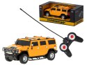 Samochód Zdalnie Sterowany Hummer H2 - licencja 1:24 żółty