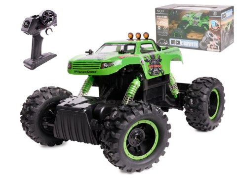 Samochód RC NQD ROCK CRAWLER KING 1:12 USB zielony