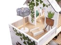 LULILO Domek dla lalek drewniany FLORO boho LED