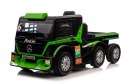Auto Na Akumulator Mercedes Axor + Naczepa XMX622B Zielony LCD