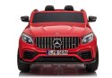 Dwuosobowy SUV Mercedes GLC 63S Czerwony Na Akumulator