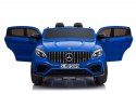 Dwuosobowy SUV Mercedes GLC 63S Niebieski Lakier Na Akumulator