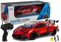 Samochód Zdalnie Sterowany Sportowy Rapid Legend 1:10 Czerwone R/C