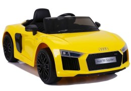 Pojazd na Akumulator Audi R8 JJ2198 Żółte