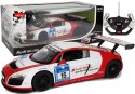 Samochód Zdalnie Sterowany Audi R8 LMS Rastar R/C 1:14 Biało-Czerwone