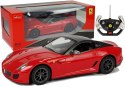 Samochód Zdalnie Sterowany Ferrari 599 GTO Rastar 1:14 Czerwone