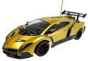 Samochód Zdalnie Sterowany Lambo Wyścigowe 1:10 Złote