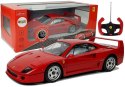 Samochód Zdalnie Sterowany Ferrari F40 R/C 1:14 Czerwony 27 Mhz