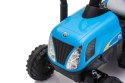 Traktor Na Akumulator z Przyczepą New Holland A009 Niebieski