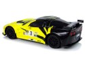 Samochód Zdalnie Sterowany Corvette Żółte C6.R 1:24, 2.4 G Światła