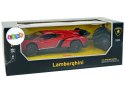 Samochód Zdalnie Sterowany Lamborghini Veneno Czerwone 1:24, 2.4 G Światła