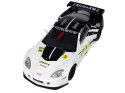 Samochód Zdalnie Sterowany Corvette C6.R Wyścigowy R/C 1:18 Biały, 2.4 G Światła