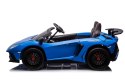 Lamborghini Aventador SV Na Akumulator Niebieski Dla Dwójki Dzieci XXL - Silnik Bezszczotkowy 24V