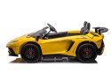 Lamborghini Aventador SV Na Akumulator Żółty Dla Dwójki Dzieci XXL - Silnik Bezszczotkowy 24V