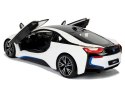 Samochód Zdalnie Sterowany BMW i8 Rastar 1:14 Biały Drzwi Automatyczne