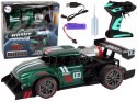 Samochód Zdalnie Sterowany Drift Sportowy R/C 1:16 Zielone Para Wodna