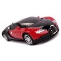 Samochód Zdalnie Sterowany Bugatti Veyron licencja 1:24 czerwony