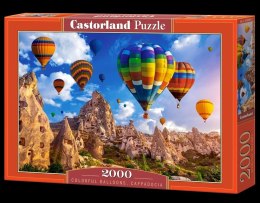 CASTORLAND Puzzle 2000 elementów Colorful Balloons Cappadocia - Balony w Kapadocji 92x68cm