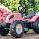 Traktor Pink Country Star na Pedały z Przyczepką od 3 lat Falk