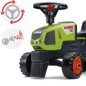 Traktorek Baby Claas Axos 310 Zielony z Przyczepką od 1 roku, Falk