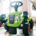 Traktorek Baby Claas Zielony z Przyczepką + akc. od 1 roku, Falk